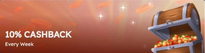Cashback hebdomadaire de Casino Peaches